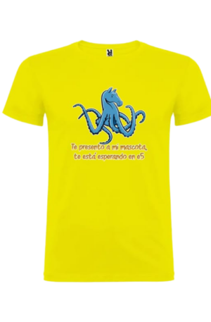 Camiseta pulpotro amarilla