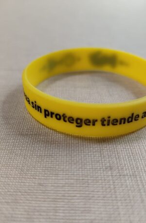 Pulsera ajedrez amarilla