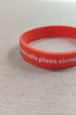 Pulsera ajedrez naranja