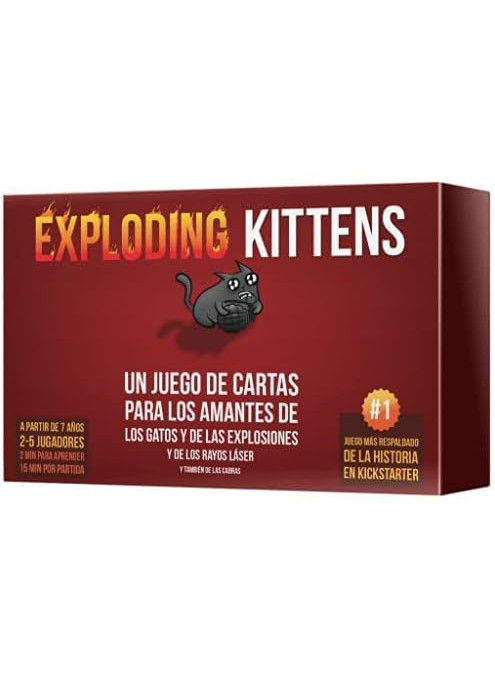 Jeu De Société Exploding Pigeon - Version Espagnole, Pour 3 Joueurs Et Plus, à Partir De 7 Ans