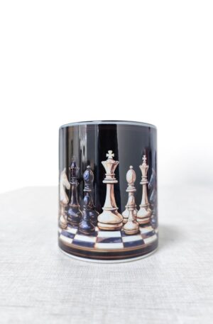 Taza temática de ajedrez 1