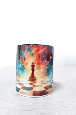 Taza temática de ajedrez 2