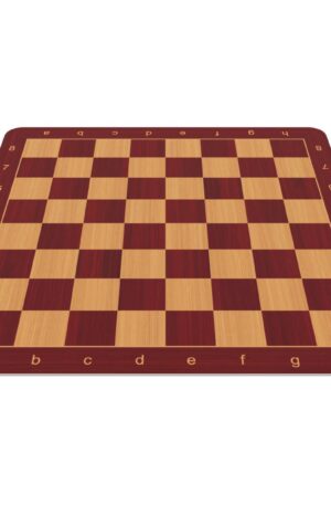 Tablero de ajedrez Venier - Padauk y Mukali